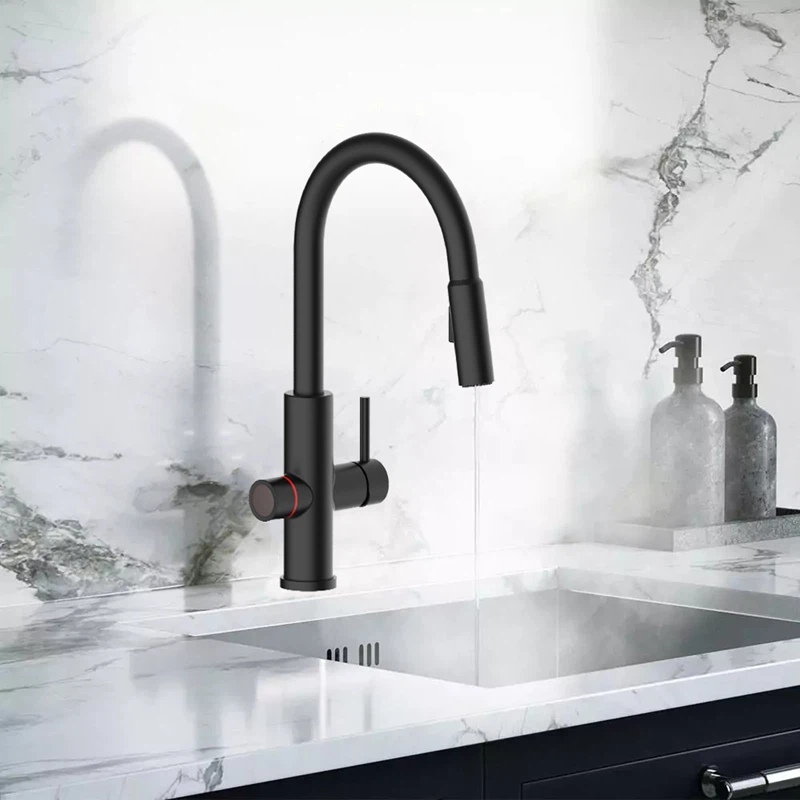 Stafrænn skyndivatnskrani